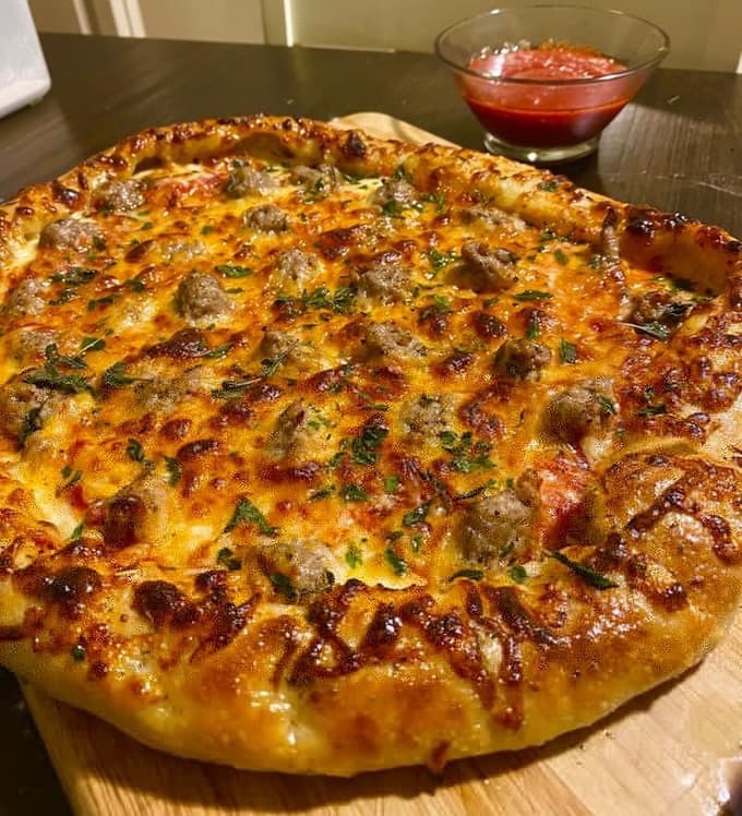 Beef Donair Pizza
